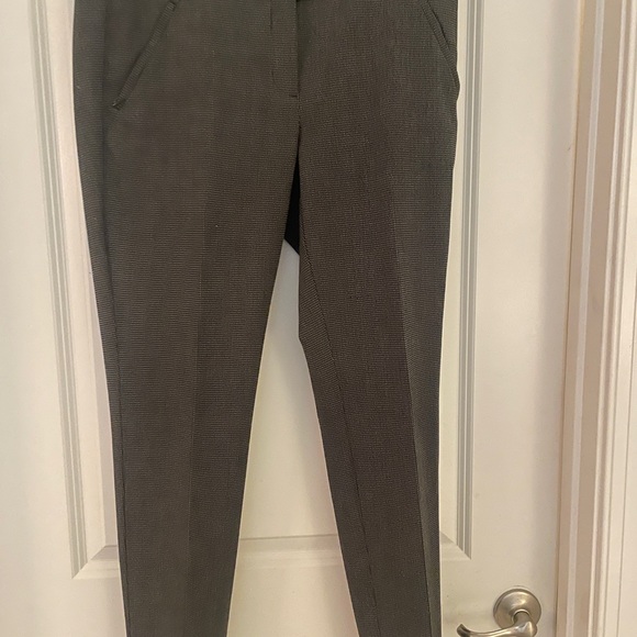 LOFT Black and White Checkered Trousers - Picture 3 of 6